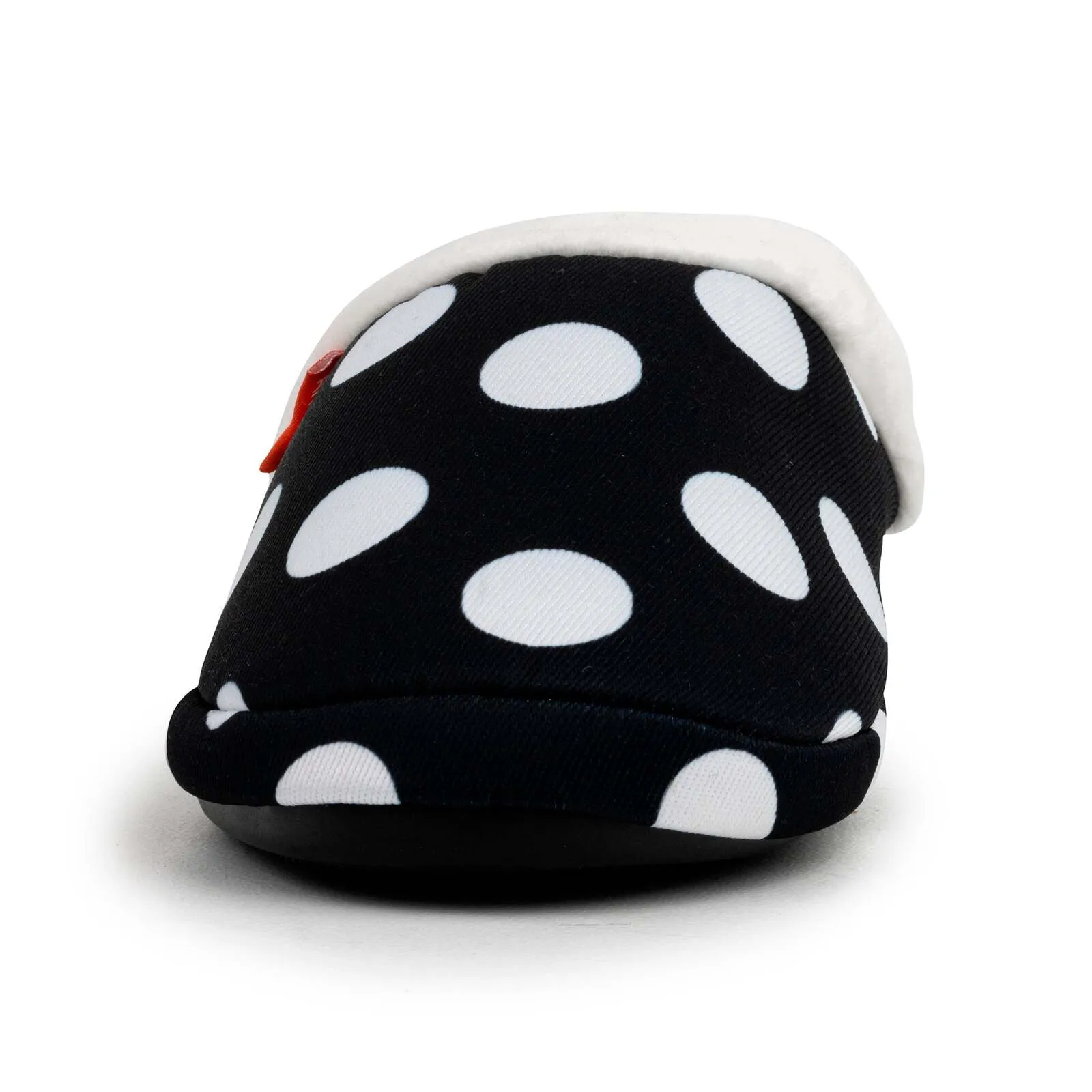 ARCHLINE Orthotic Slippers Slip On Arch Scuffs Pain Relief Moccasins - Polka Dots - EU 40
