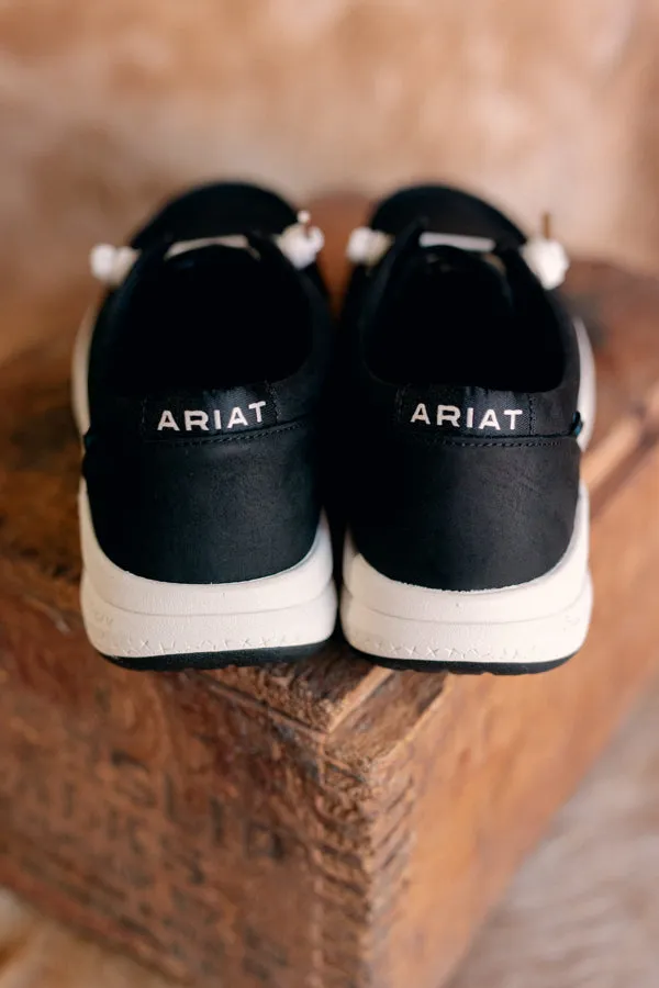 Ariat Buckeye Slip-On Shoe [Black] ✙ON SALE NOW✙