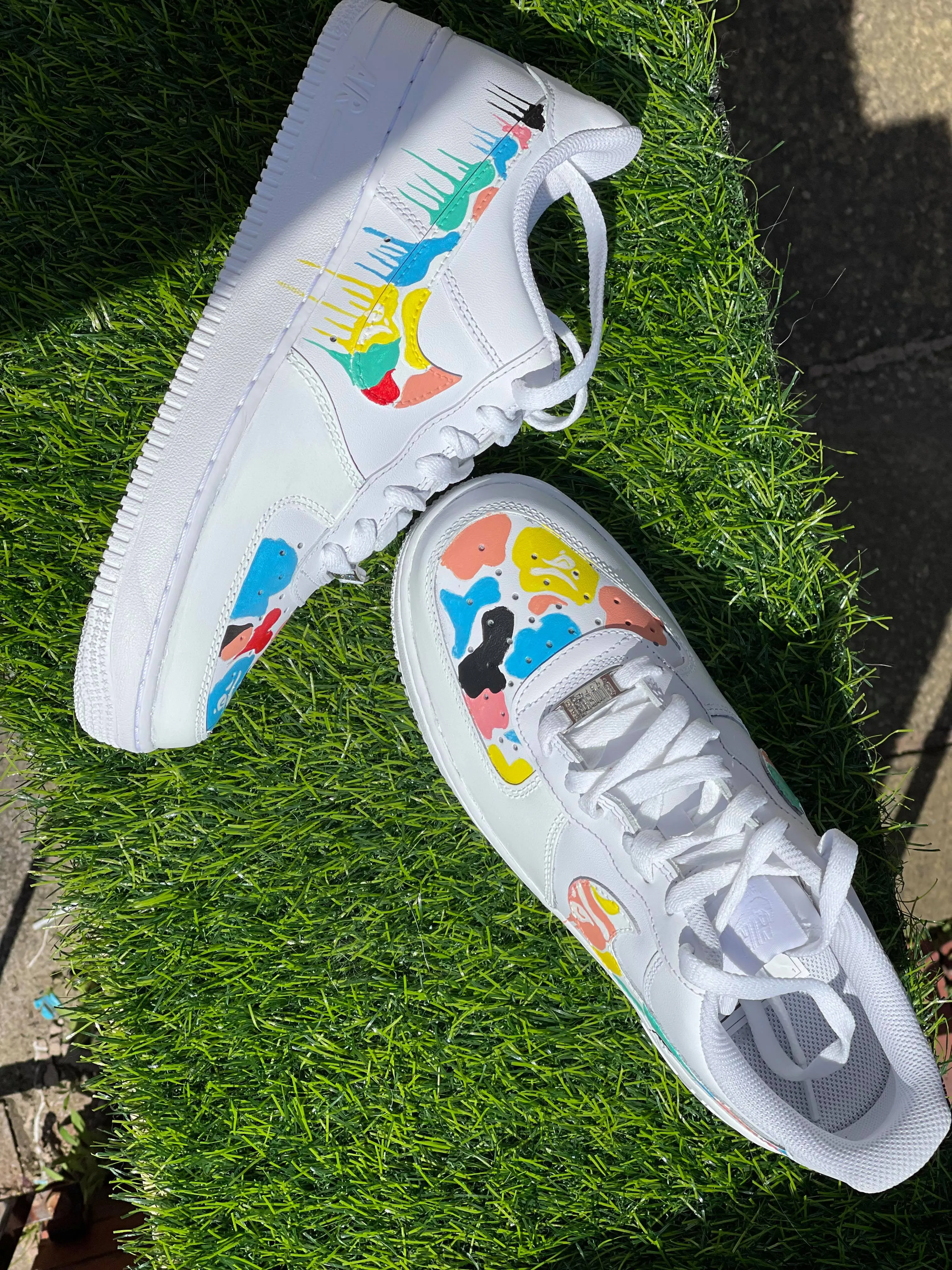 Bape Colour Drips - AF1