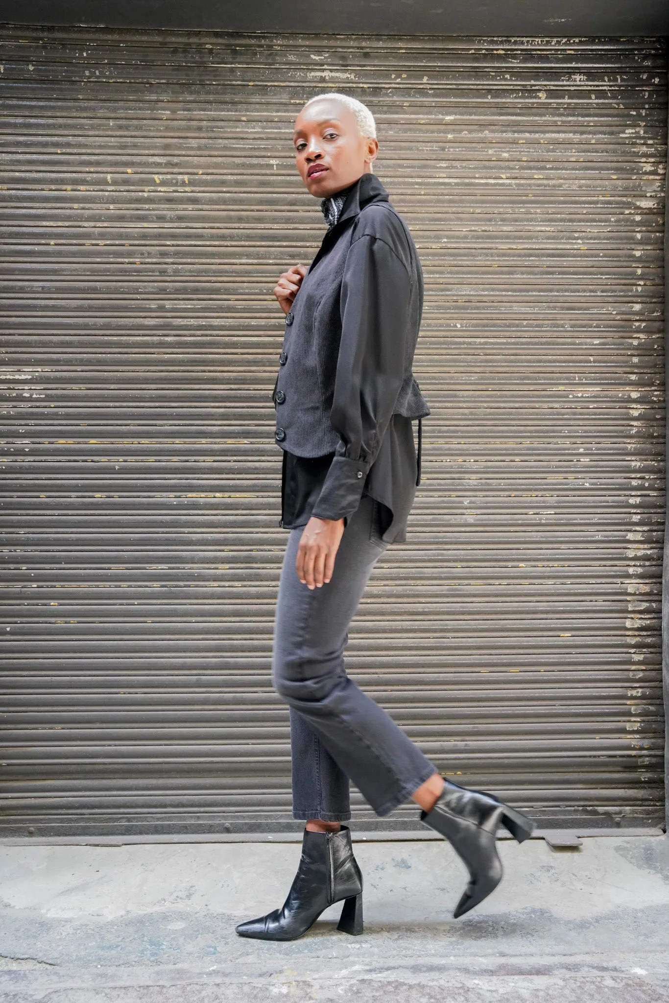 Black Straight Leg