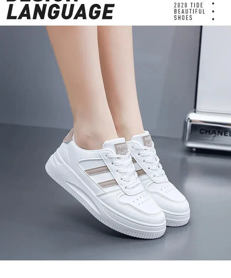 Casual Shoes Women Sports Shoes Wear-resistant and Breathable Female White Shoes Women Tennis Sneakers Lady Simple 2024 New
