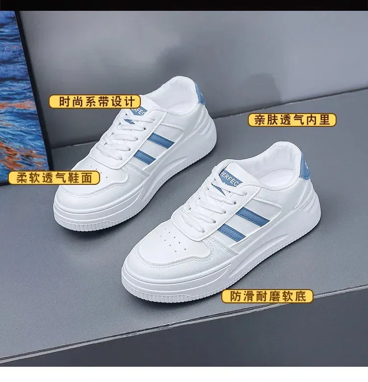 Casual Shoes Women Sports Shoes Wear-resistant and Breathable Female White Shoes Women Tennis Sneakers Lady Simple 2024 New