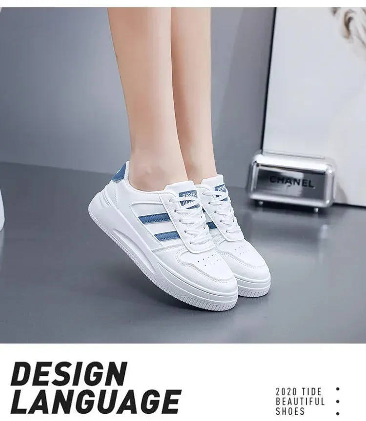 Casual Shoes Women Sports Shoes Wear-resistant and Breathable Female White Shoes Women Tennis Sneakers Lady Simple 2024 New