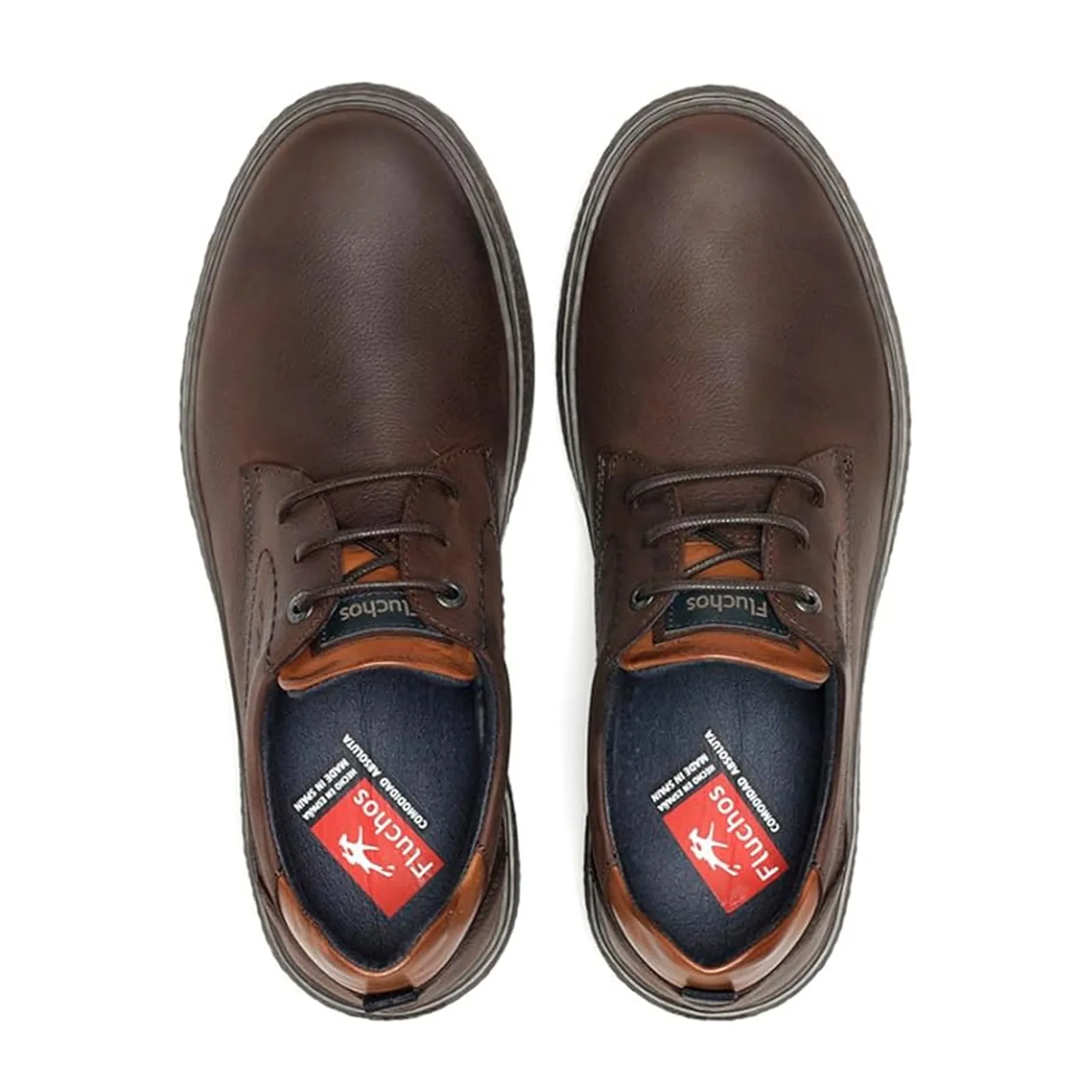 Fluchos Ragnar Oxford (Men) - Castano