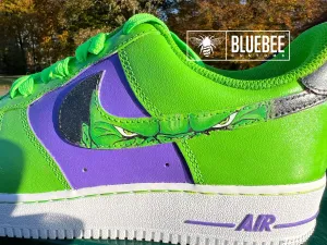 Hulk avengers custom Air Force 1