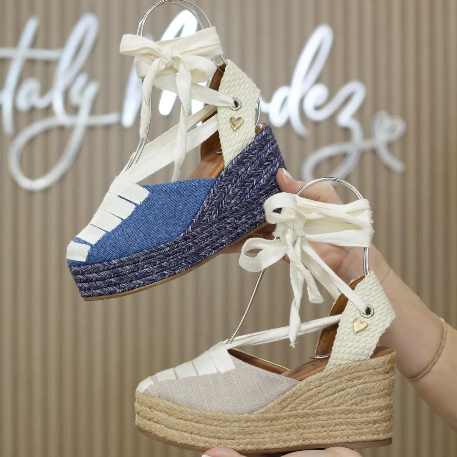 Leah Espadrilles - Sand Beige