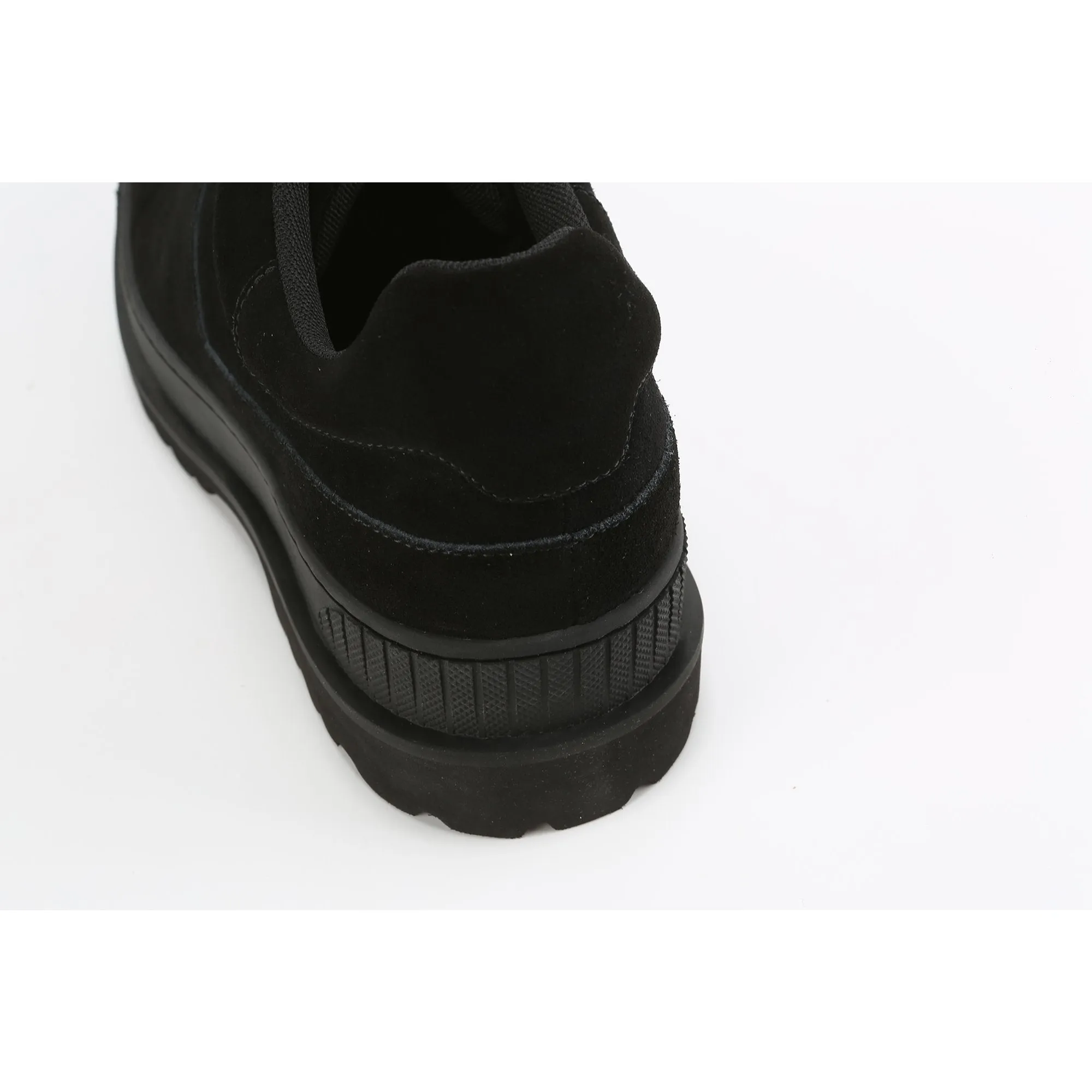 Men Multi-Straps Fly Knit Sneakers - Black