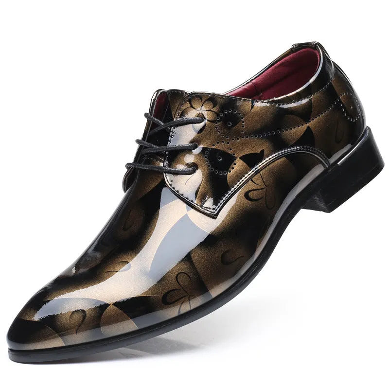Men's Fashionable Bussiness Causal Leather Shoes
