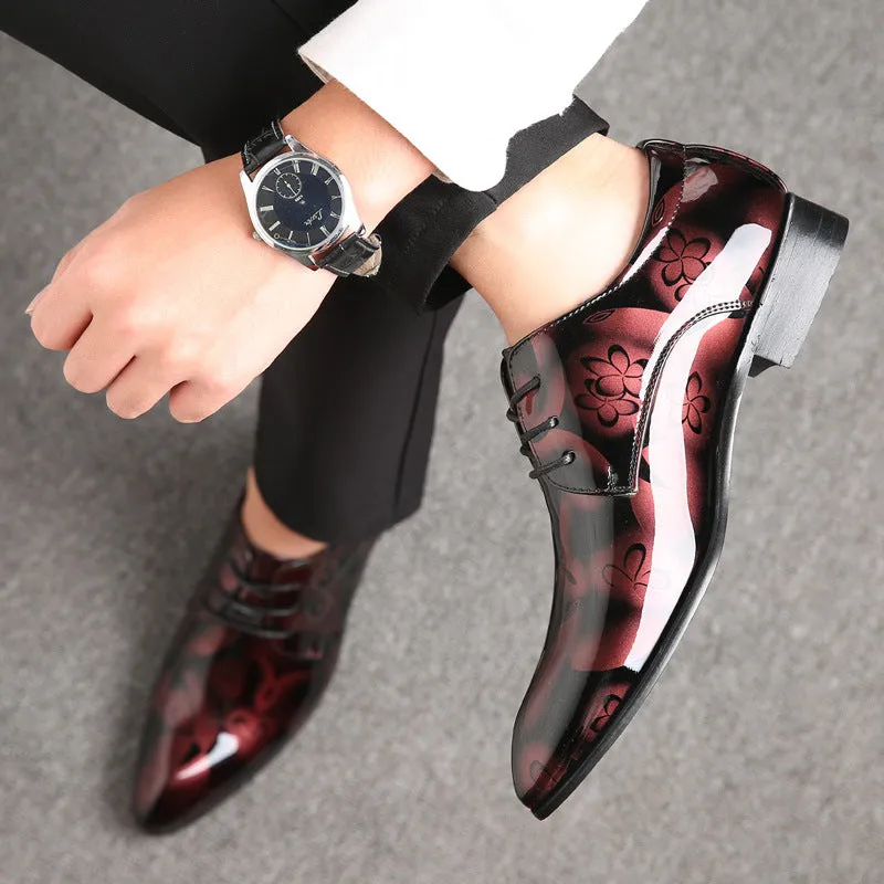 Men's Fashionable Bussiness Causal Leather Shoes