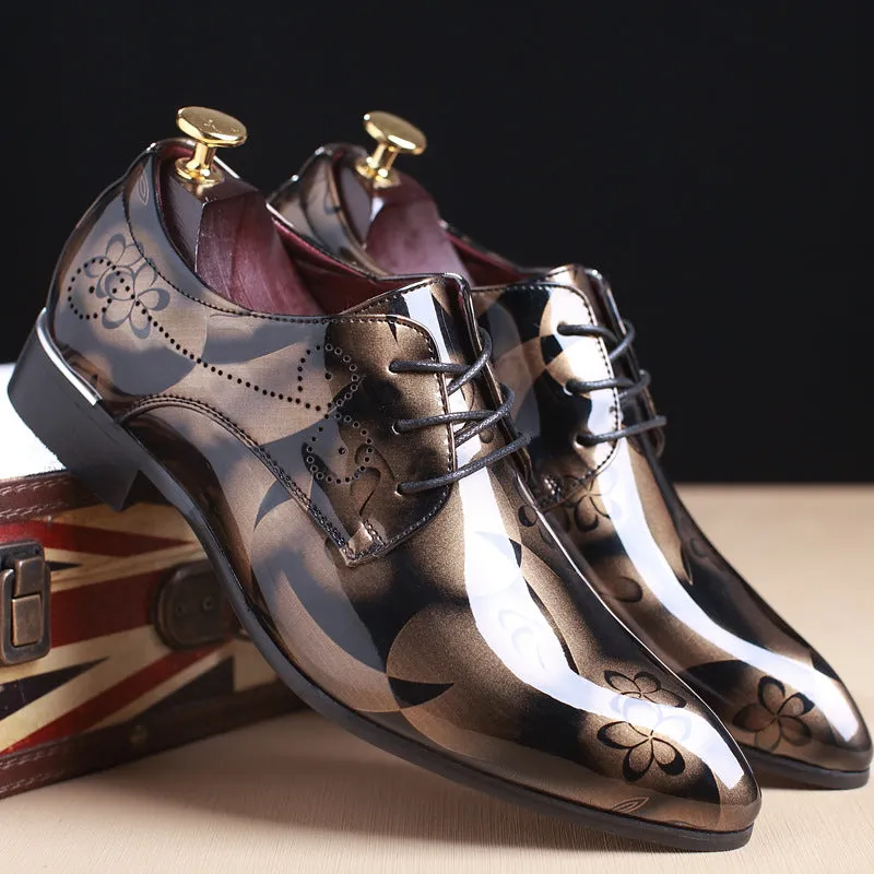 Men's Fashionable Bussiness Causal Leather Shoes