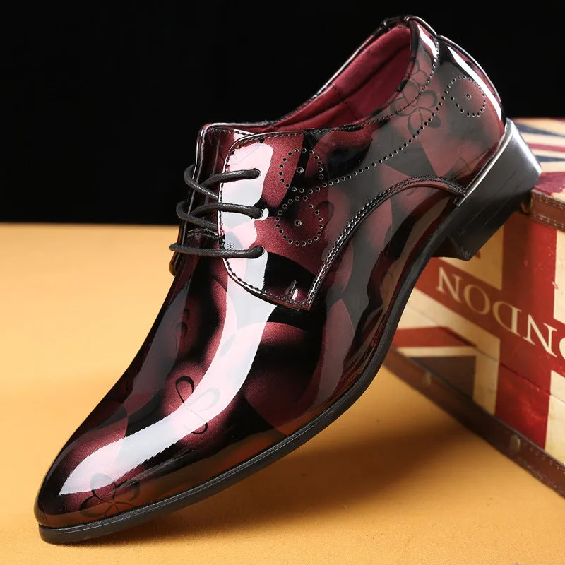 Men's Fashionable Bussiness Causal Leather Shoes