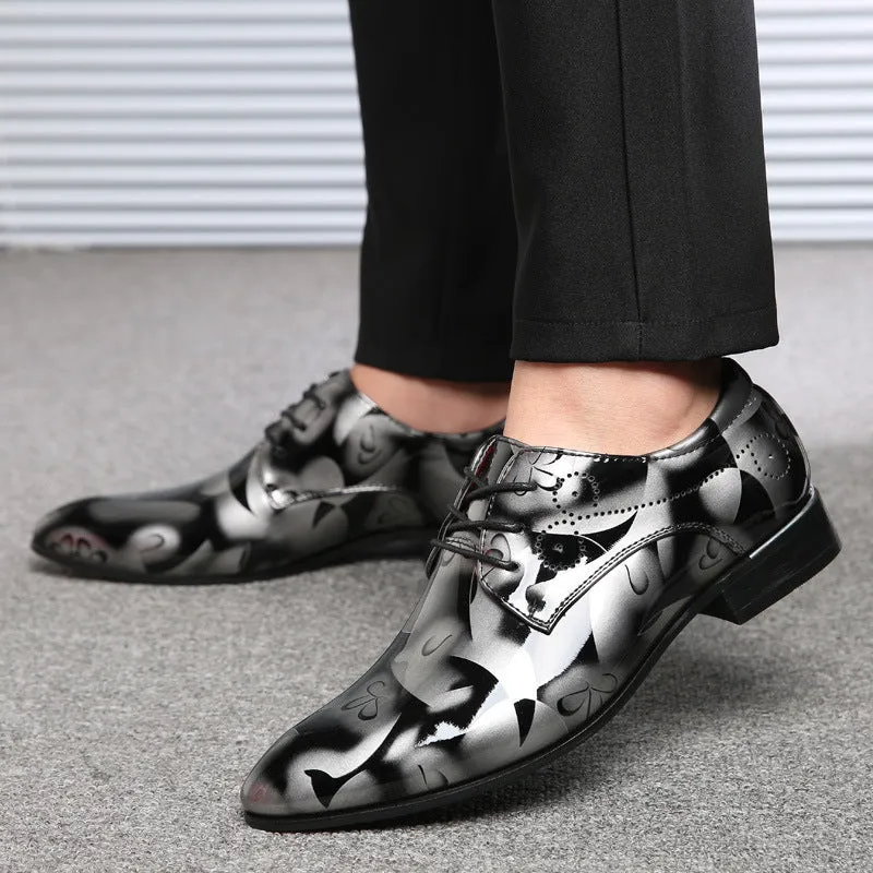 Men's Fashionable Bussiness Causal Leather Shoes