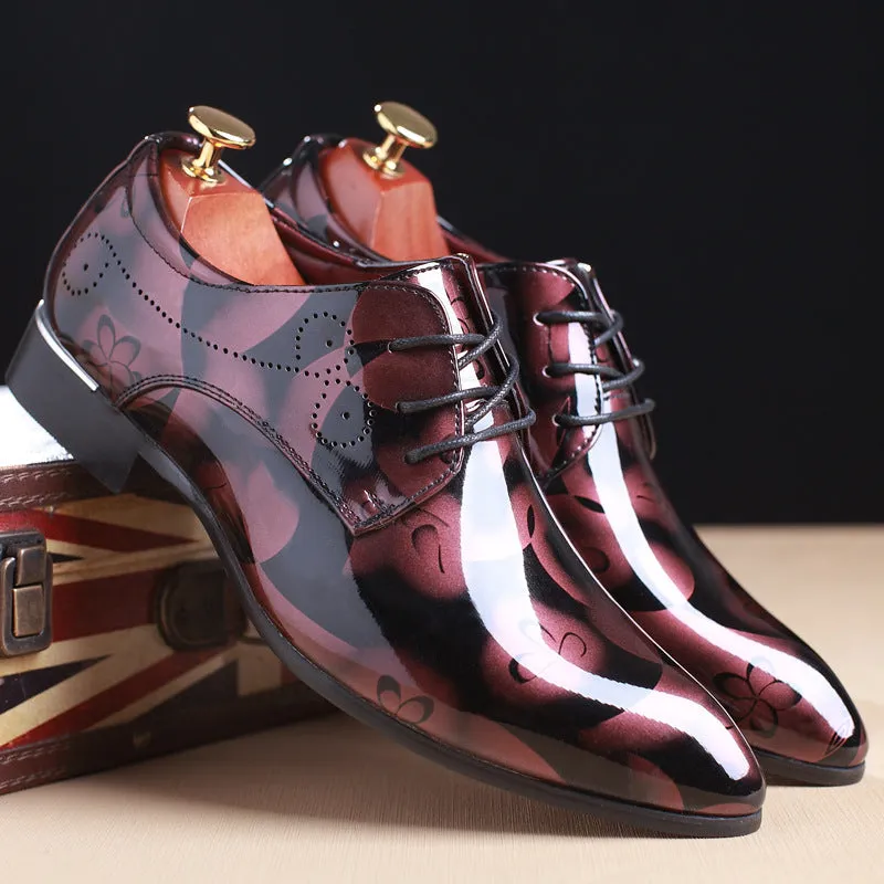 Men's Fashionable Bussiness Causal Leather Shoes