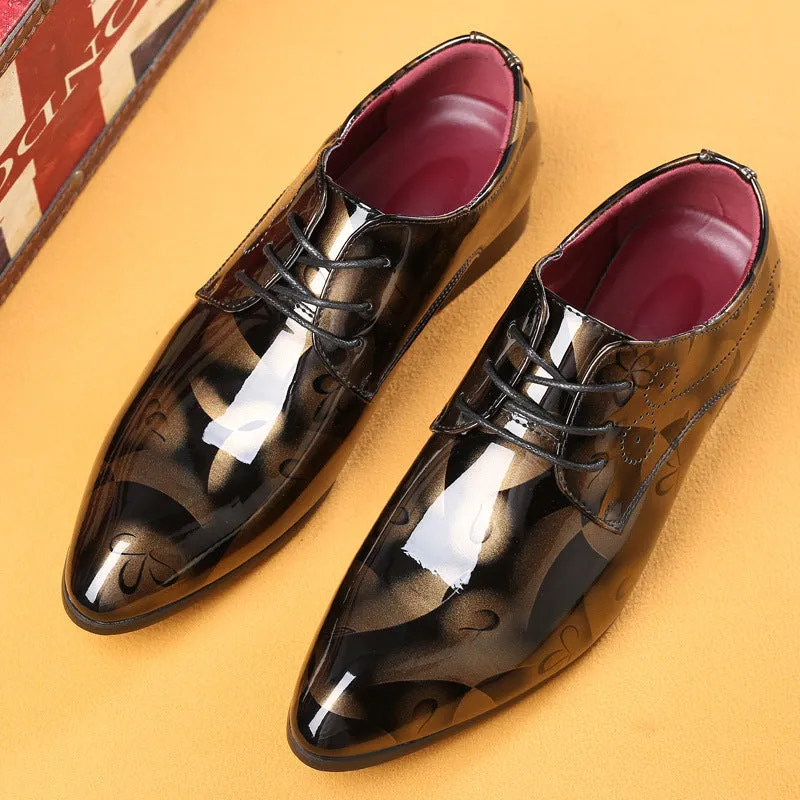 Men's Fashionable Bussiness Causal Leather Shoes