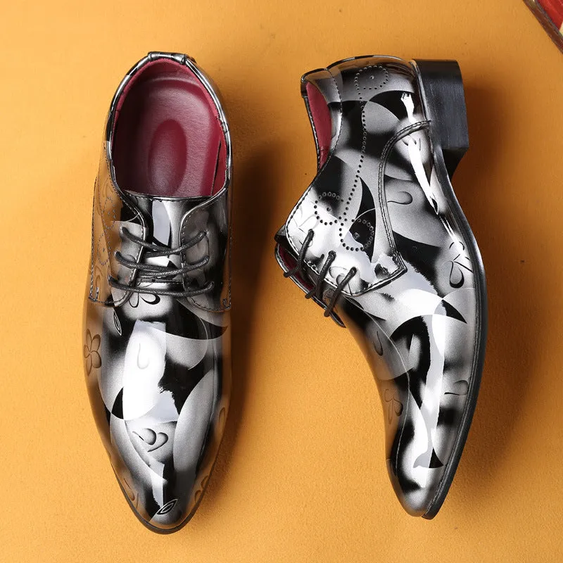 Men's Fashionable Bussiness Causal Leather Shoes