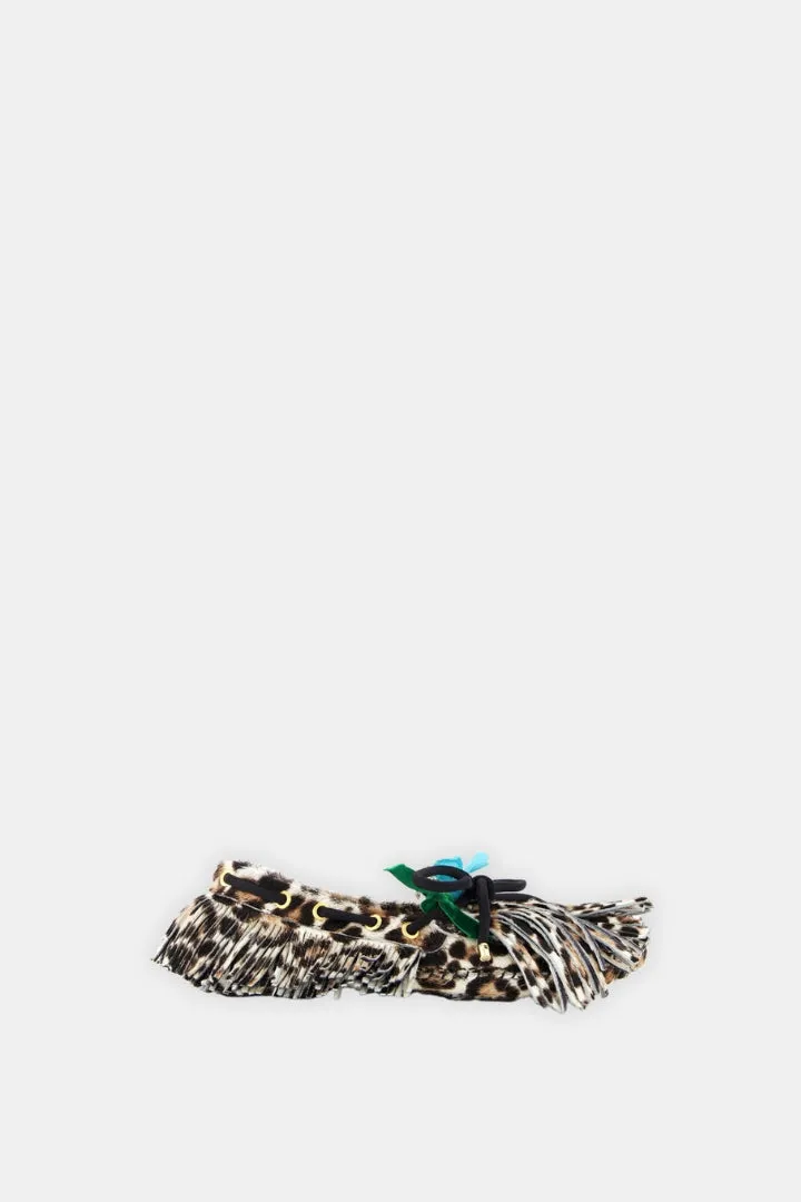 Nevada Leopard Mocassins
