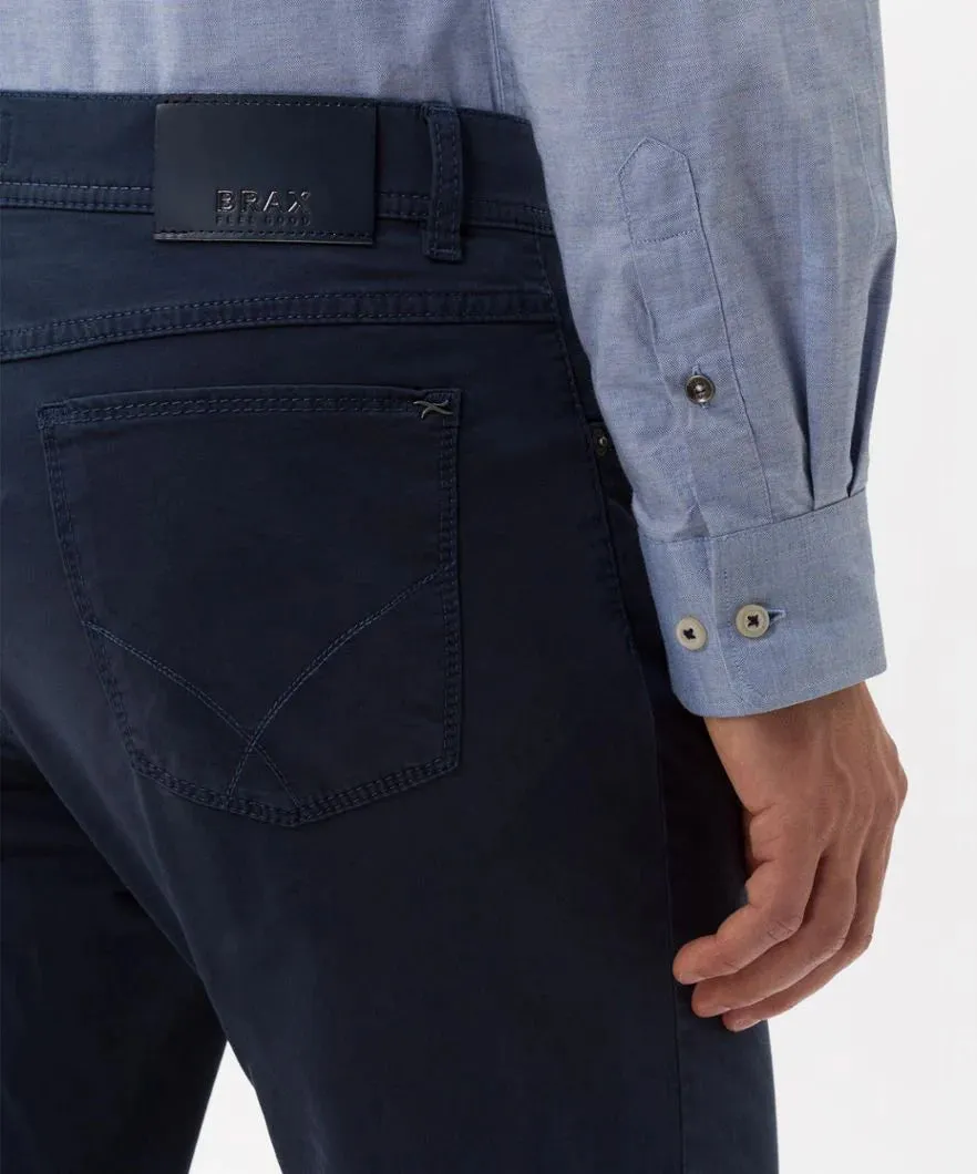 Ocean Cooper Fancy Marathon Stretch Cotton Trousers - Brax