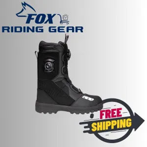 OPEN BOX - 509 Raid Double Boa Snowmobile Boot (Black Ops - Size 9)