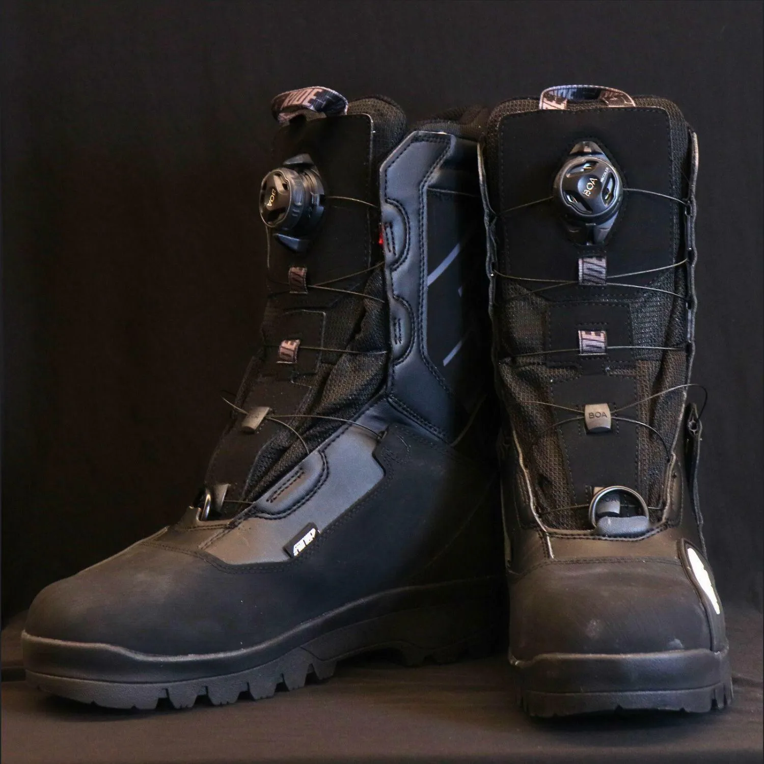 OPEN BOX - 509 Raid Double Boa Snowmobile Boot (Black Ops - Size 9)