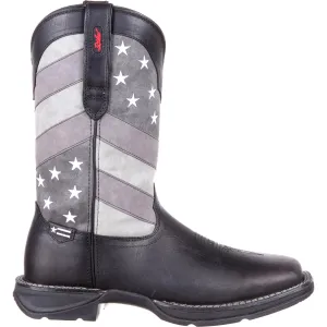 Rebel by Durango Faded Black Flag Western Boot