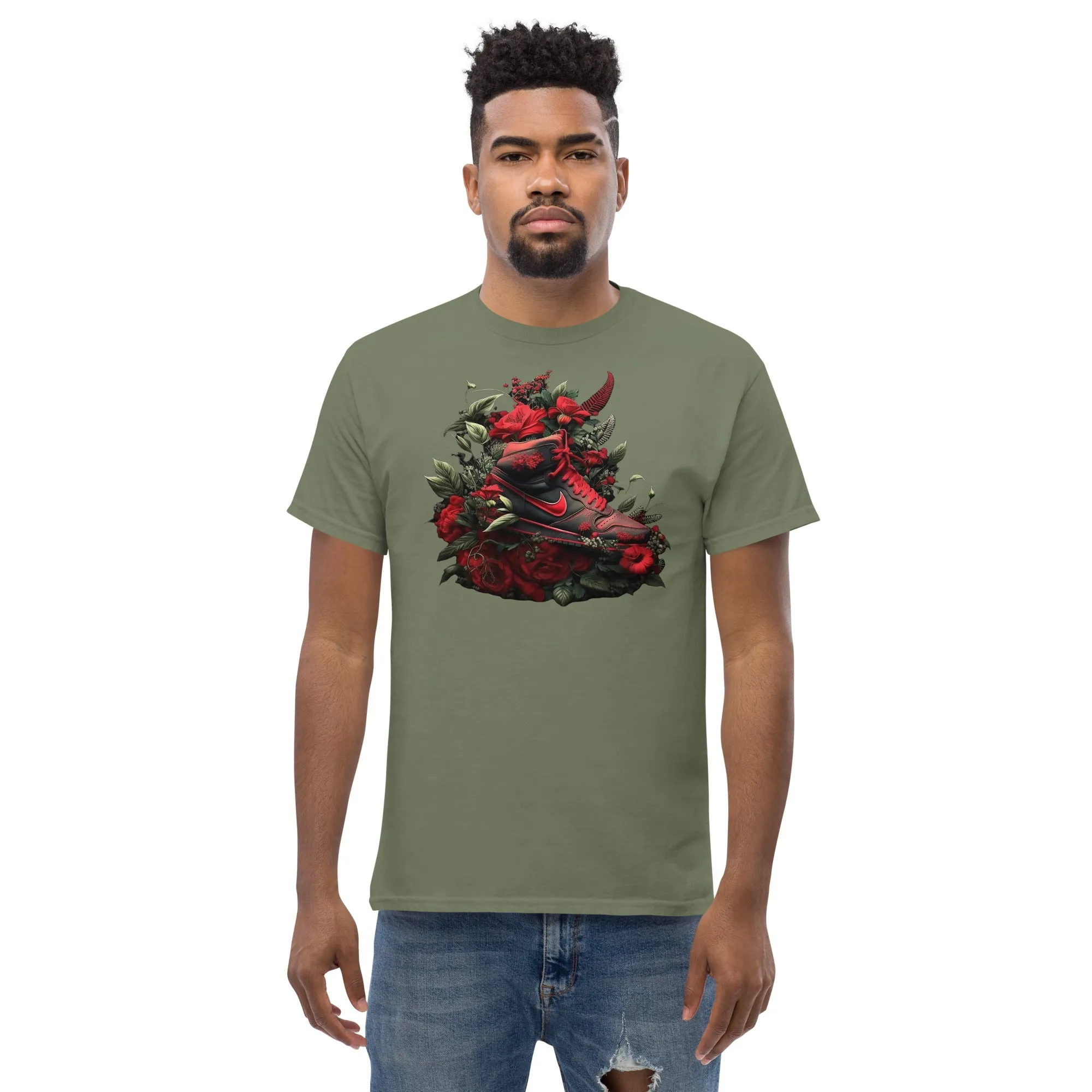 Roses & Sneakers Men's classic tee
