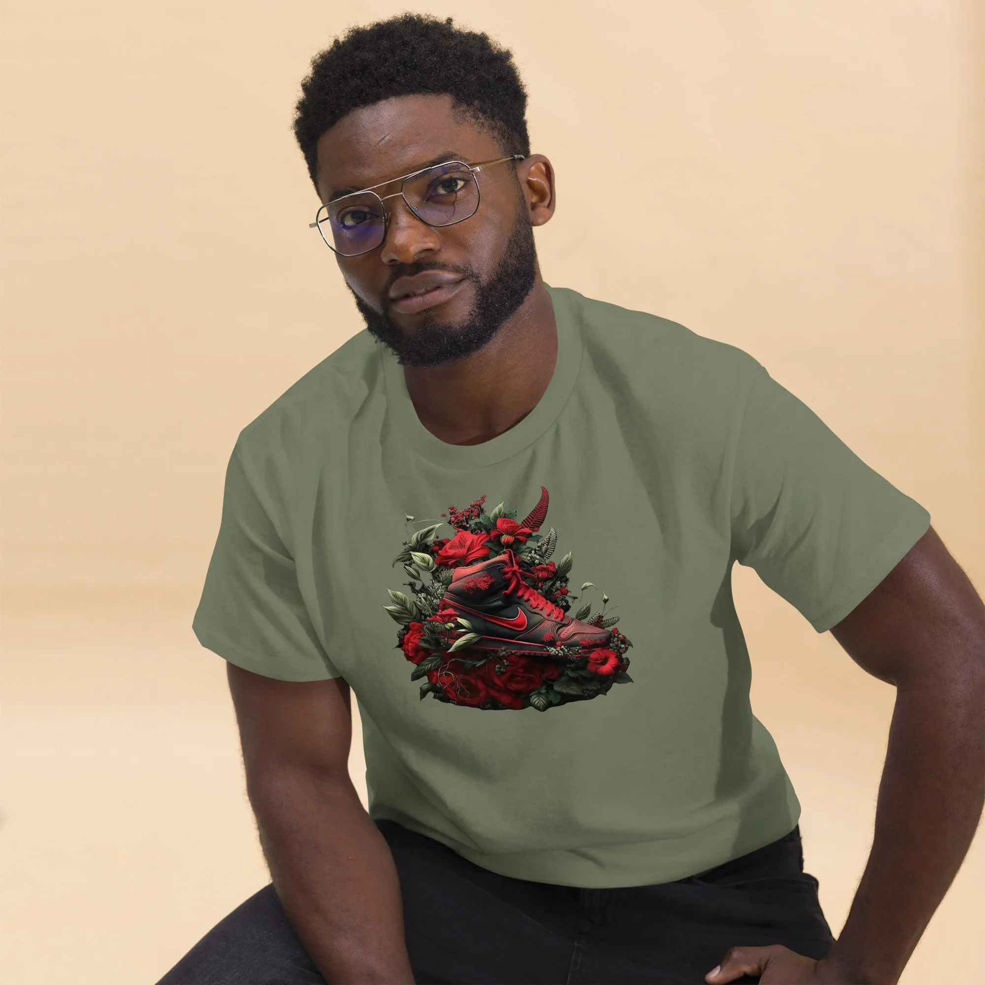 Roses & Sneakers Men's classic tee