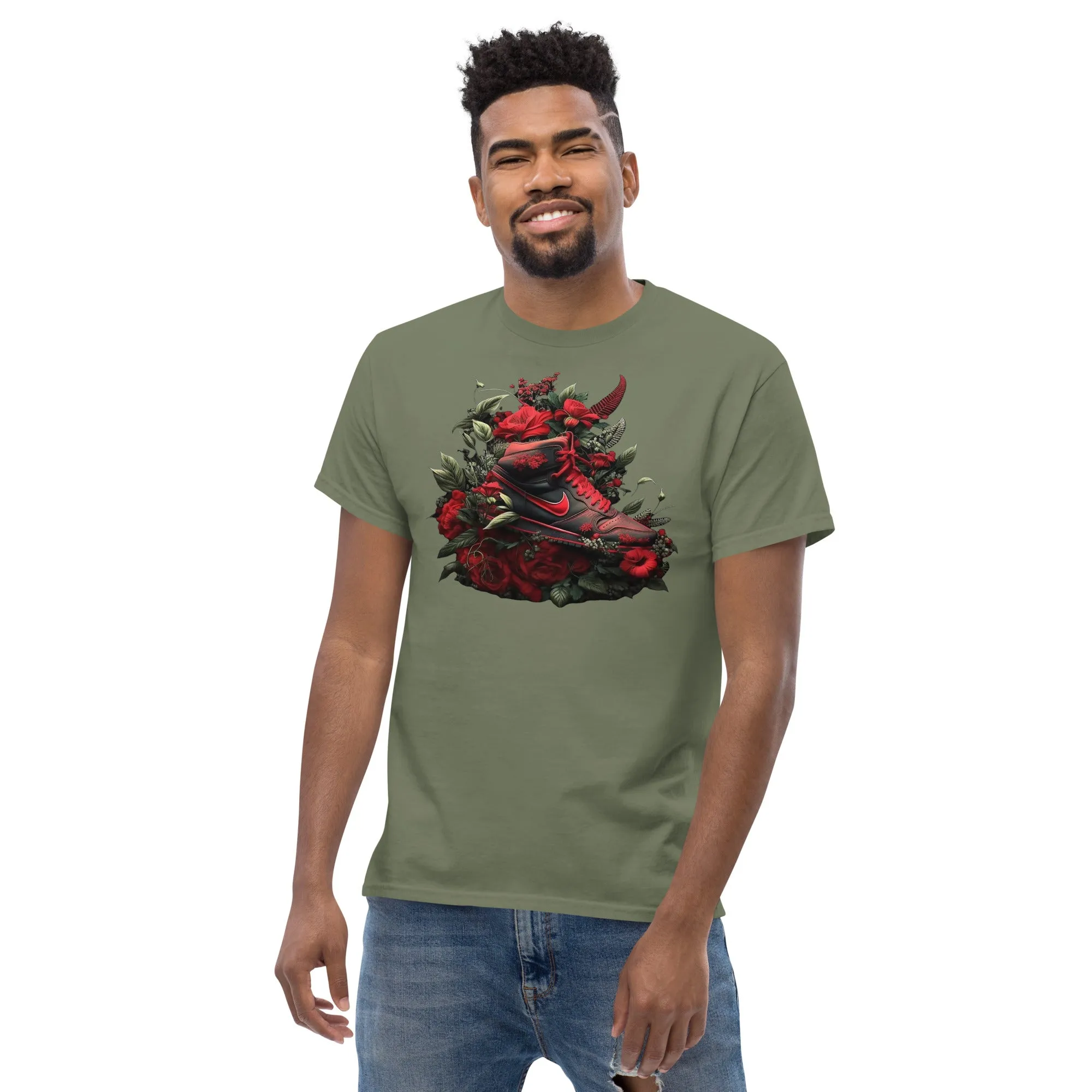 Roses & Sneakers Men's classic tee