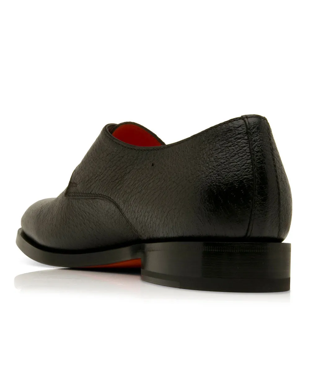 Single Buckle Monk Strap in Dark Brown