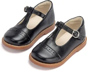 THEE BRON Girls Dress Shoes Little Kid Mary Jane School Uniform Shoes Oxford