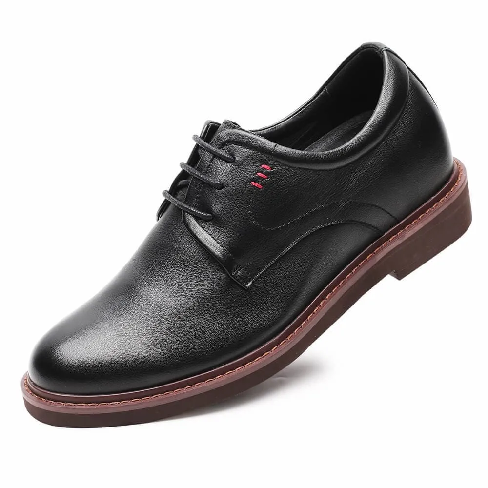 This item only ships to the United States - 7 CM / 2.76 Inches CMR CHAMARIPA Dress Elevator Shoes Genuine Leather Tall Men Shoes