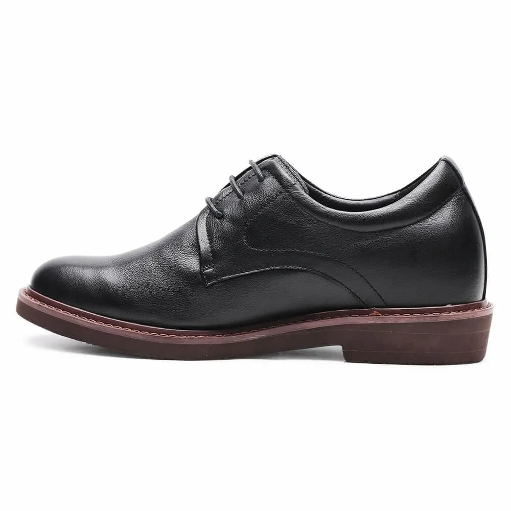 This item only ships to the United States - 7 CM / 2.76 Inches CMR CHAMARIPA Dress Elevator Shoes Genuine Leather Tall Men Shoes