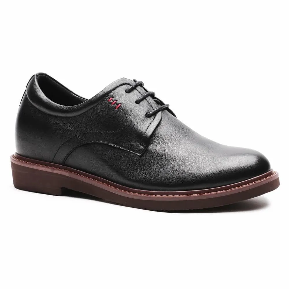 This item only ships to the United States - 7 CM / 2.76 Inches CMR CHAMARIPA Dress Elevator Shoes Genuine Leather Tall Men Shoes