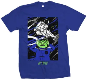 Under The Legs Astro Dunk - Royal Blue T-Shirt